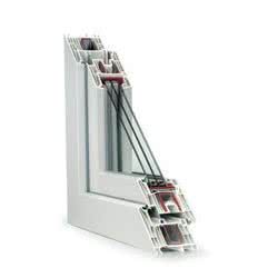 Warmic 80 || Okna z PVC i drewniane